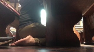 YOUR PRAYERS HAVE BEEN ANSWERED - BAREFOOT IN A CATHOLIC CHURCH - SINFUL FEET REPENT