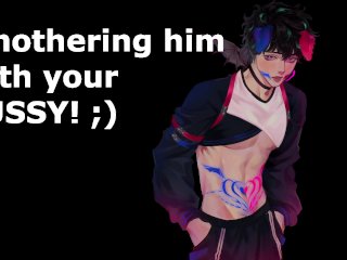 Subby Househusband gets smothered between your thighs  NSFW Audio and Male Moaning ASMR