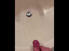 Cum in Sink