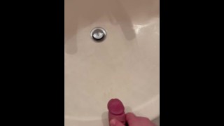 Cum in Sink