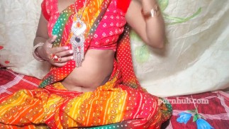 Desi Indian Bibi Ki Best Chudai With Hindi Voice 
