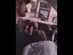 Blowjob in the drive thru!!  15/16