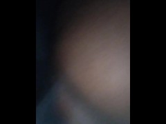 Ebony playing with juicy pussy and ass