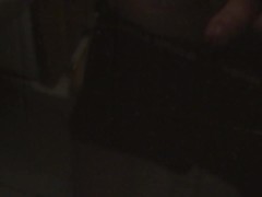 Bathroom play pt 2 with cumshot..