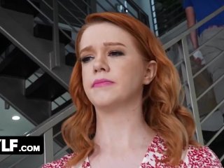 Mylf - Horny Stepson Drains His Full Balls Deep Inside Busty Ginger Stepmom Ariel Darling's Pussy screenshot number 2