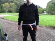 Preview 4 of In Germany people don’t care, when you bust a nut on the roadside.