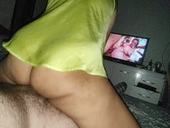 my bitch having an orgasm like that moaning screaming seeing porn on her bitch face🍆🍑💦🤤😋