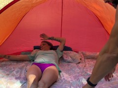 Video Tent Sucking, Fucking, Creampie and more (full video)