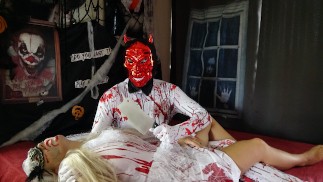 万圣节快乐！好色的恶魔做了我