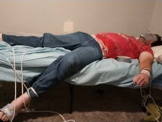 tied to bed, verified amateurs, exclusive, solo male