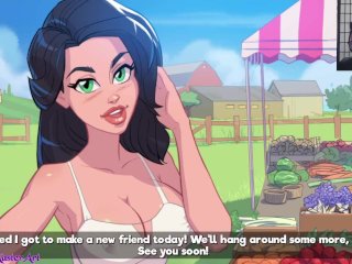 amateur, cartoon, farming, farm girl