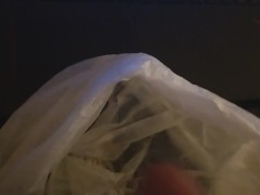 Masturbation on my self shot video # Cum on my Lap Top