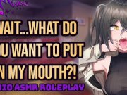 Preview 1 of ASMR - Older Sister's Best Friend Gives You Her First Ever BlowJob! Anime Audio Roleplay