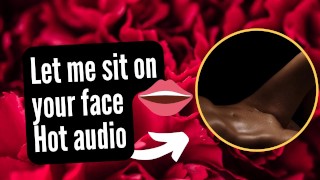 She sits on your face (Very hot audio xxx)
