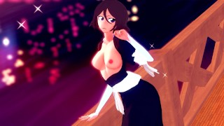 LATE NIGHT DATE WITH RUKIA KUCHIKI 😘 BLEACH HENTAI