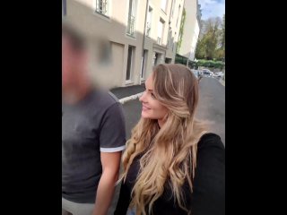 vierge, vertical video, blowjob, reality