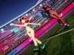 MMD Pokemon Sonia x Nessa Otsukimi Recital