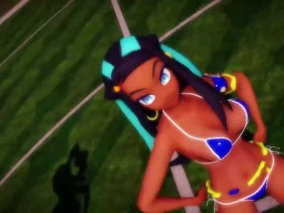 MMD Pokemon Sonia x Nessa Otsukimi Recital