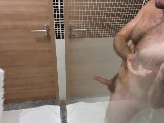 Horny Shower after Pure Cardio Training