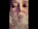 Smoking while getting fucked POV