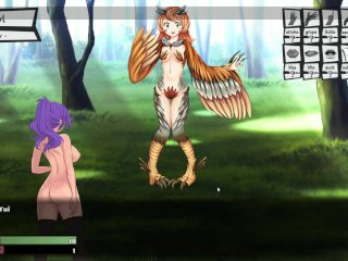 Futanari Quest Step sisters double strapon play memory