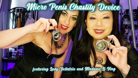 The Cock Whisperer: Micro Penis Chastity Device with Lady Bellatrix and Madame Li Ying teaser