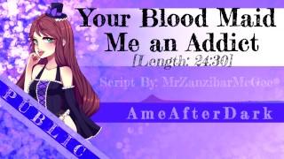 This Sexy Vampire Is Dependent On Your Erotic Audio