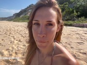 Preview 6 of They discover me filming a scene on the beach (real scene)