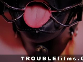 Courtney Trouble, chains, bondage, petite