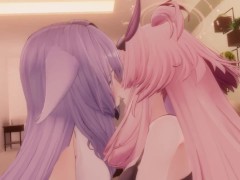 【悶絶脳イキ】メタバースのふたなりレズセックス気持ち良すぎだろ！ - Screenshot 1 of 16 - Erp