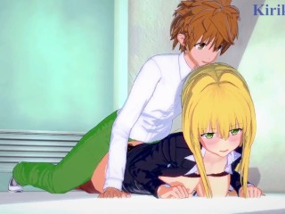 Tearju Lunatique En Rito Yuki Hebben Intense Seks Achter Een Verlaten Trappenhuis. - Naar Love Ru Hentai