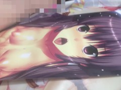 【キモ男の喘ぎ声あり】ツインテール美少女にぶっかけ口内射精【ぶっかけポスターにぶっかけ】 - Screenshot 10 of 16 - Semen