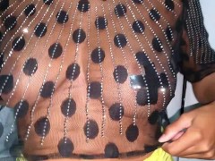 LETTING A GUY TOUCH MY BREASTS IN THE DISCO - Screenshot 3 of 16 - Public No Panties