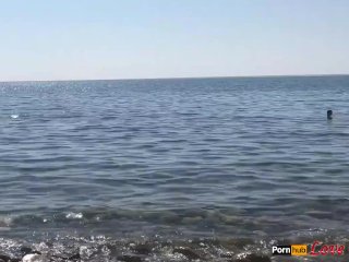 Lesbians Swim Naked inThe Sea (Lily Slutty &LoveBanaxy)