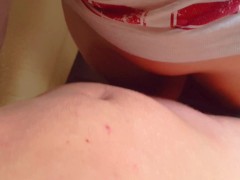 "Pleeeeease dont STOP cum inside me"