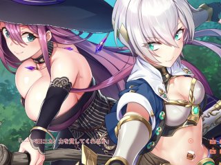 ファンタジー, hentai anime, parody, 女剣士