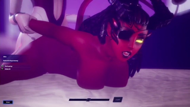 Subverse - Cyber futa girl fucks a succubus