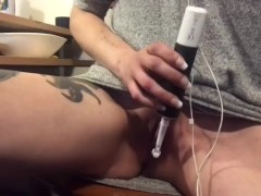 LittleBlondeChick Fucks Her Stepdads Toothbrush part 4