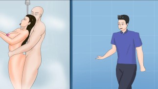 艾米的狂喜游戏玩法 #25 男朋友不知道他的女孩是大鸡巴的荡妇