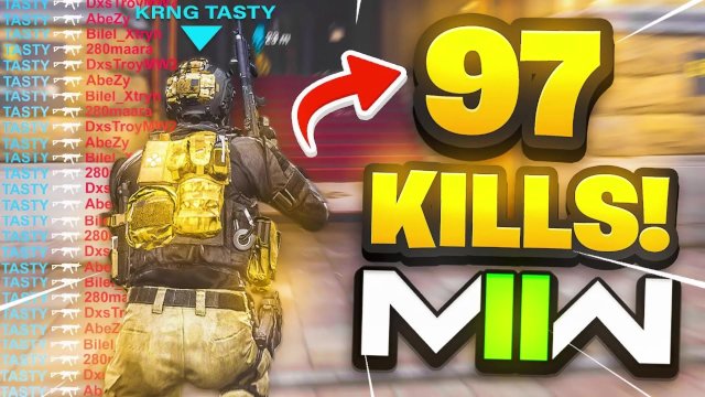 97 ELIMINATIONS IN "3RD PERSON" in MODERN WARFARE 2!