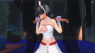 3D ХЕНТАЙ Медсестра сосет член сразу у двух пациентов