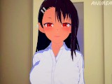 Nagatoro San Teases You at School Until Creampie - Anime Hentai 3d Uncensored