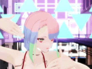 MMD 赛博朋克边缘行者露西