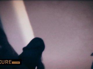 Threesome in a lingerie shop