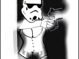 bbw, star wars, rough sex, cartoon