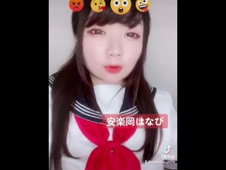 Big Boobs 　sailor Suit with Black Hair