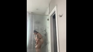 Shower after a long day