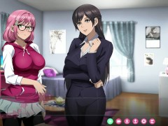 Futa Fix Dick Dine and Dash [Cyberframe Studios] Futa Jerks off her dick with her bare panties