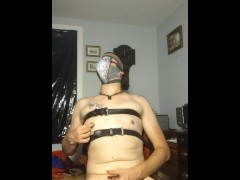 Ordered to duck tape mouth and then wear underwear over it