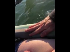 My First Time Ever Pissing While Seated In My Kayak While Out On The Water